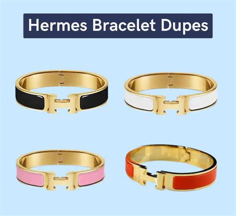 hermes leather bracelets replica|hermes enamel bracelet dupe.